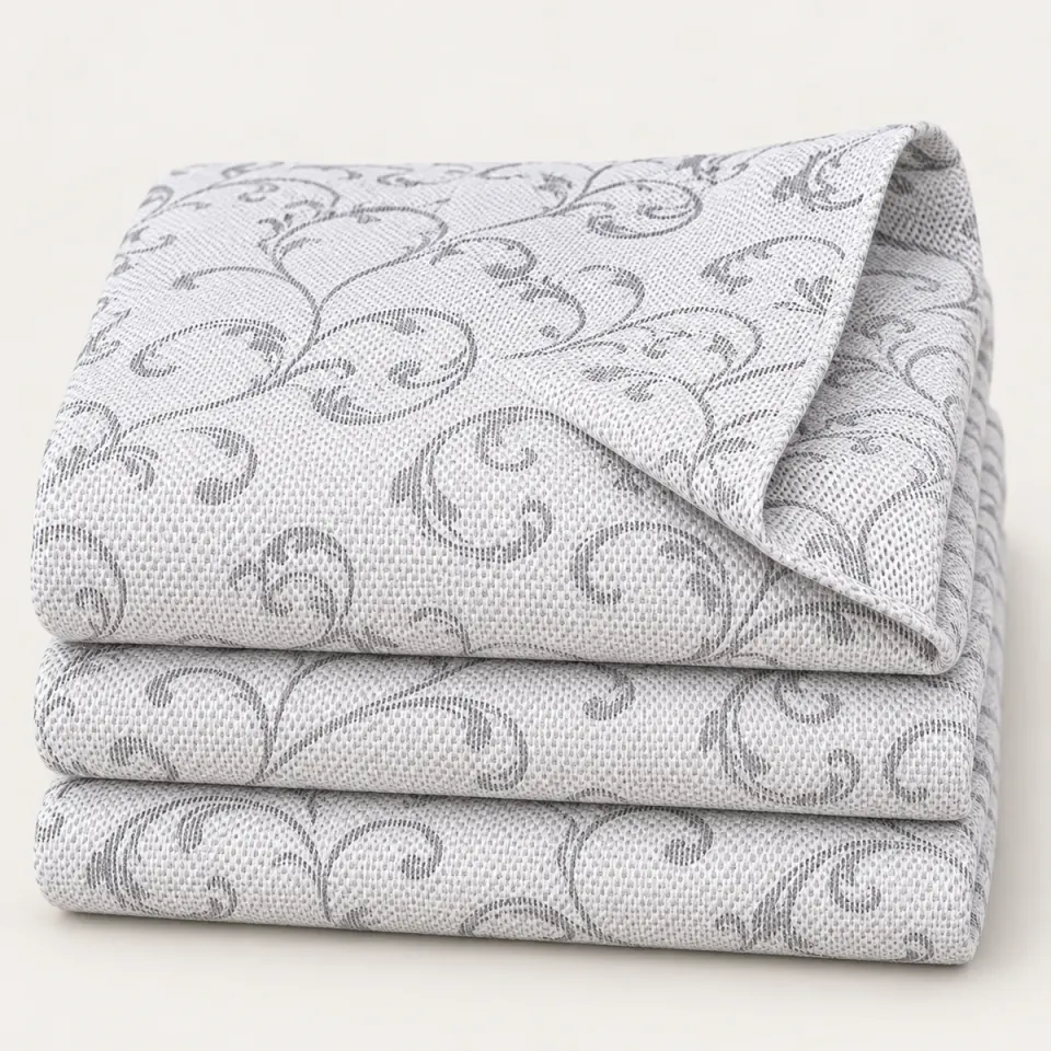 Double jacquard TBD4.3 white-grey