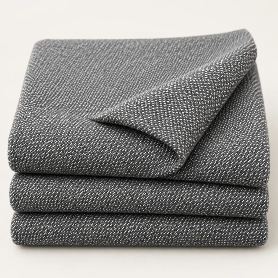 Knitted fabric ST 049 Smoke melange