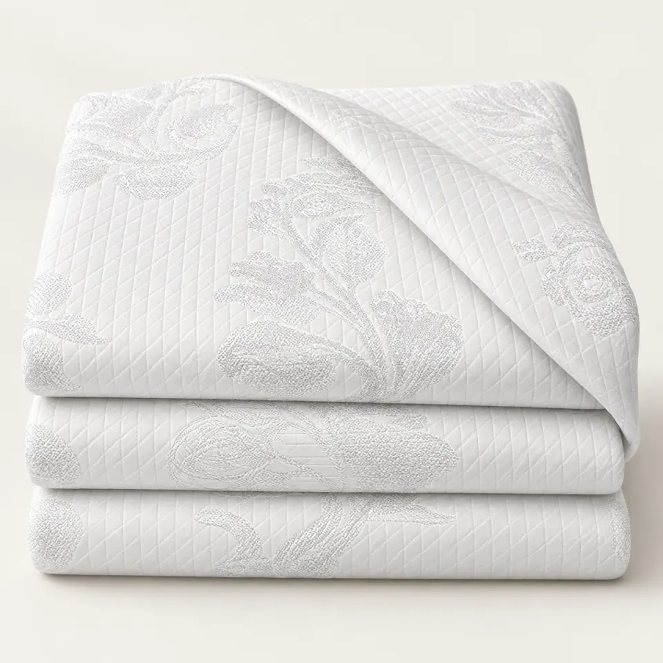 Knitted fabric FRTX 25 011 Kubachi White