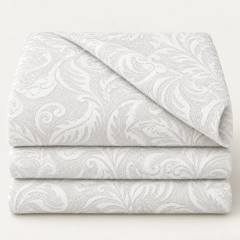 Double jacquard TAB63 white