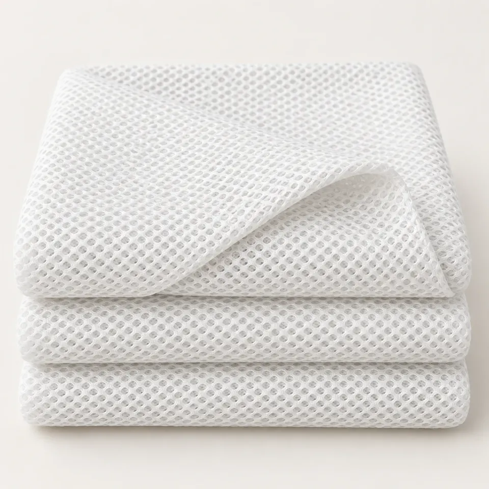 3D mesh white